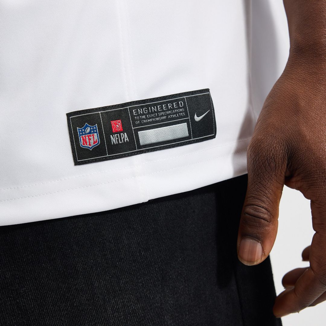 Lamar Jackson Baltimore Ravens Nike Vapor F.U.S.E. Stitched Limited Jersey - White Official NFL Team Apparel Football Fan Gear