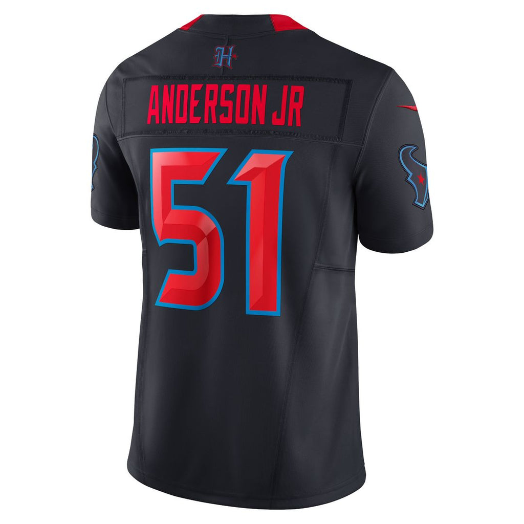 Will Anderson Jr. Houston Texans Nike 2nd Alternate Vapor F.U.S.E. Limited Jersey - Navy Official NFL Team Apparel Football Fan Gear