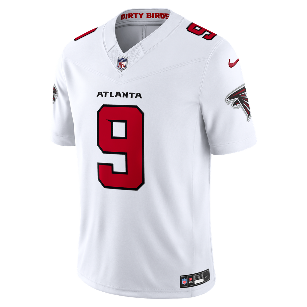 Michael Penix Jr. Atlanta Falcons Nike Vapor F.U.S.E. Stitched Limited Jersey - White Official NFL Team Apparel Football Fan Gear