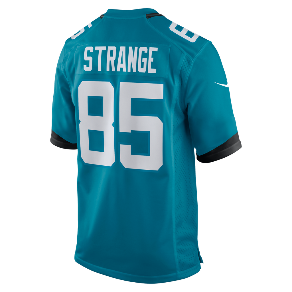 Brenton Strange Jacksonville Jaguars Nike Team Game Jersey - Teal Official NFL Team Apparel Football Fan Gear