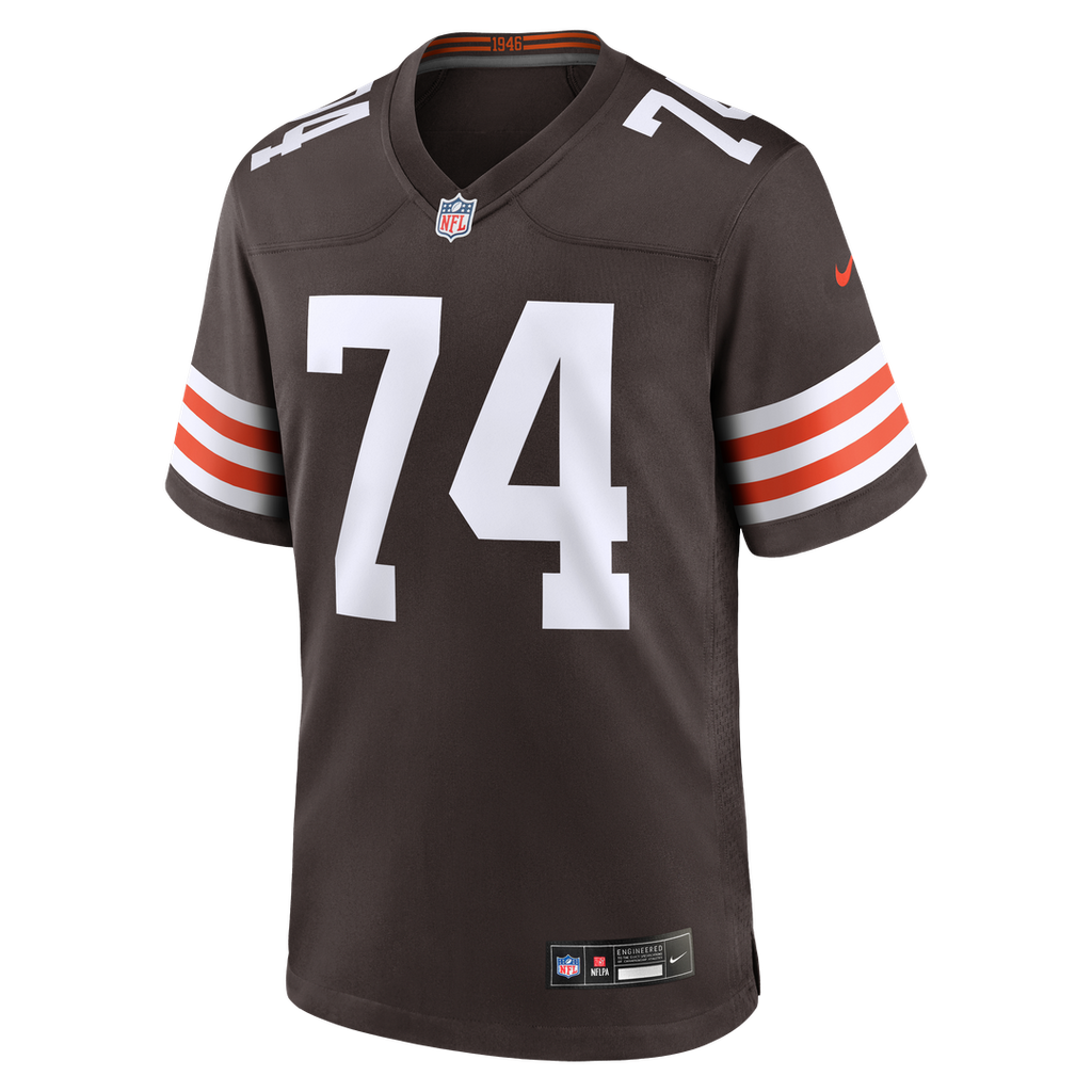 Elgton Jenkins Cleveland Browns Nike Team Game Jersey - Brown Official NFL Team Apparel Football Fan Gear