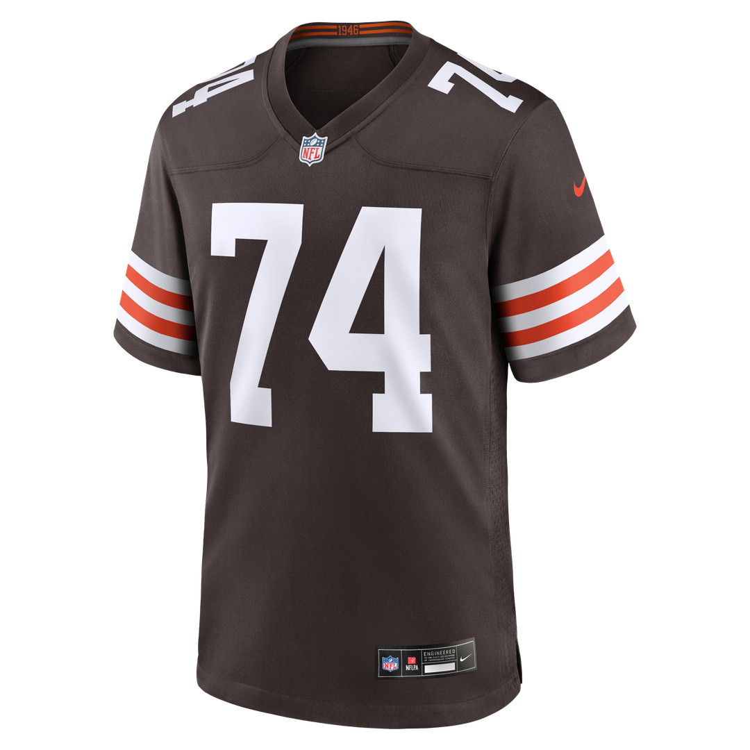 Elgton Jenkins Cleveland Browns Nike Team Game Jersey - Brown Official NFL Team Apparel Football Fan Gear