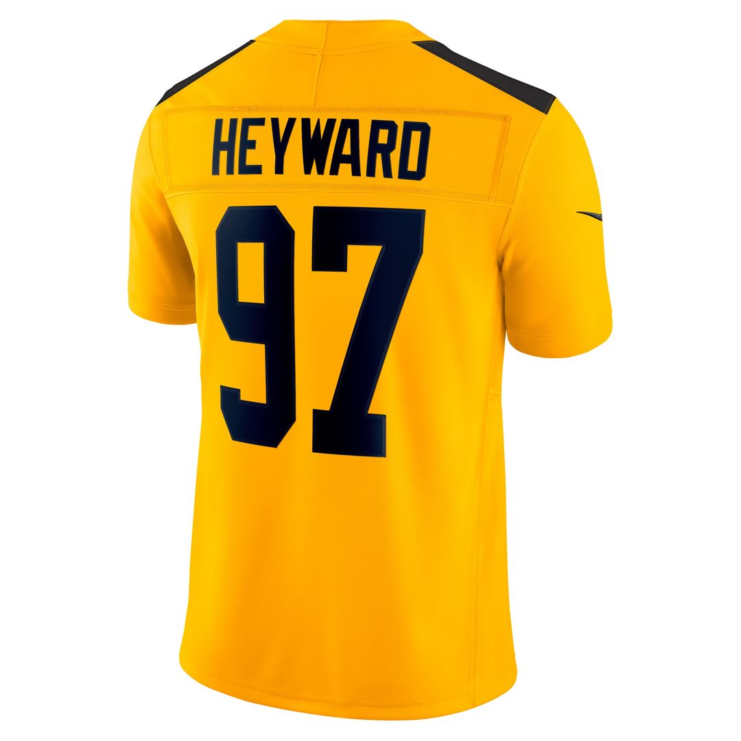 Cameron Heyward Pittsburgh Steelers Nike Alternate Vapor F.U.S.E. Limited Jersey - Gold Official NFL Team Apparel Football Fan Gear