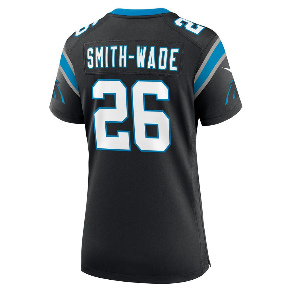 Chau Smith-Wade Carolina Panthers Nike Women's Game Jersey - Black Official NFL Team Apparel Football Fan Gear