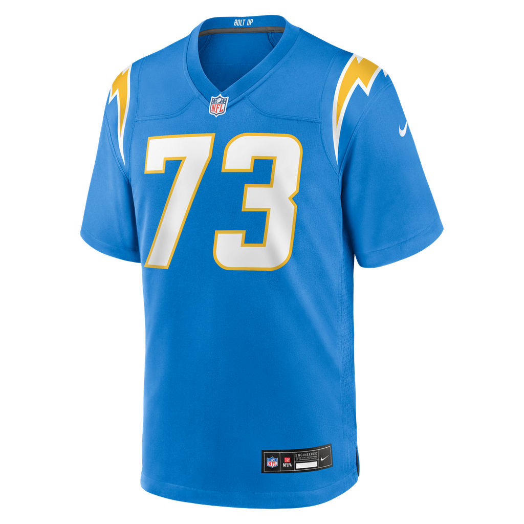 Alex Harkey Los Angeles Chargers Nike Team Game Jersey - Powder Blue Official NFL Team Apparel Football Fan Gear