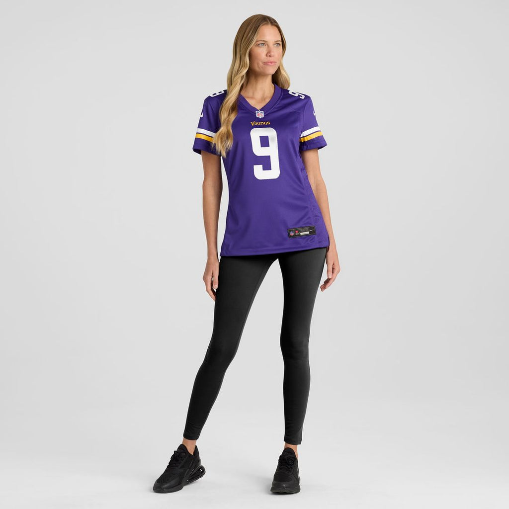 J.J. McCarthy Minnesota Vikings Nike Women's Alternate Game Player Jersey - White Official NFL Team Apparel Football Fan Gear