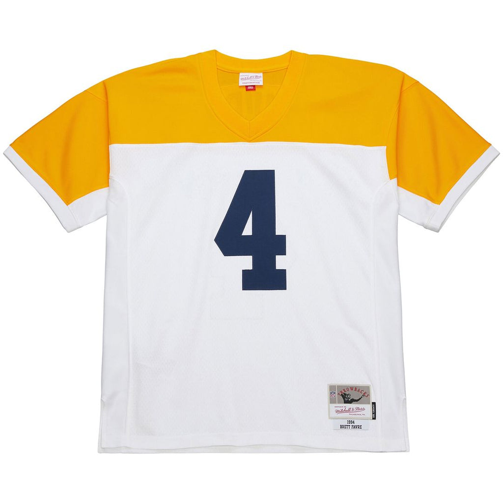 Brett Favre Green Bay Packers Mitchell & Ness 1994 Legacy Replica Jersey - White Official NFL Team Apparel Football Fan Gear
