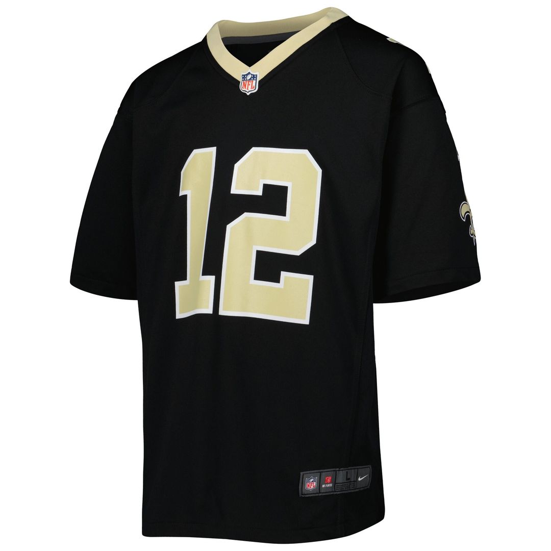 Chris Olave New Orleans Saints Nike Youth Game Jersey - Black Official NFL Team Apparel Football Fan Gear