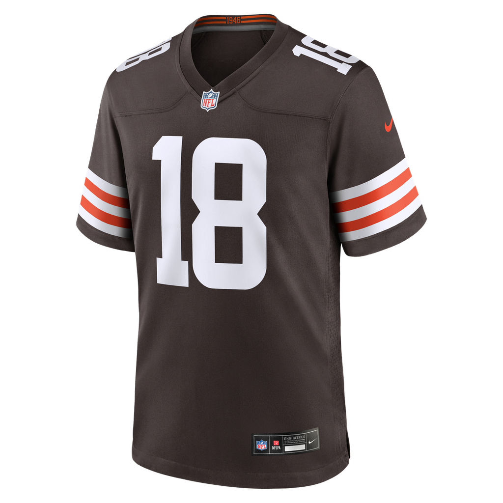 David Bell Cleveland Browns Nike Game Jersey - Brown Official NFL Team Apparel Football Fan Gear