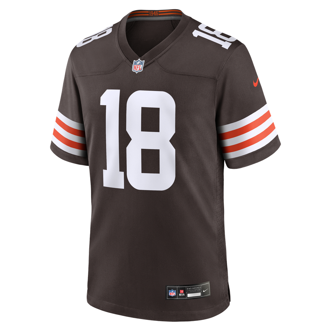 David Bell Cleveland Browns Nike Game Jersey - Brown Official NFL Team Apparel Football Fan Gear