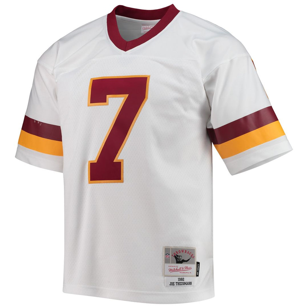 Joe Theismann Washington Football Team Mitchell & Ness Legacy Replica Jersey - White Official NFL Team Apparel Football Fan Gear