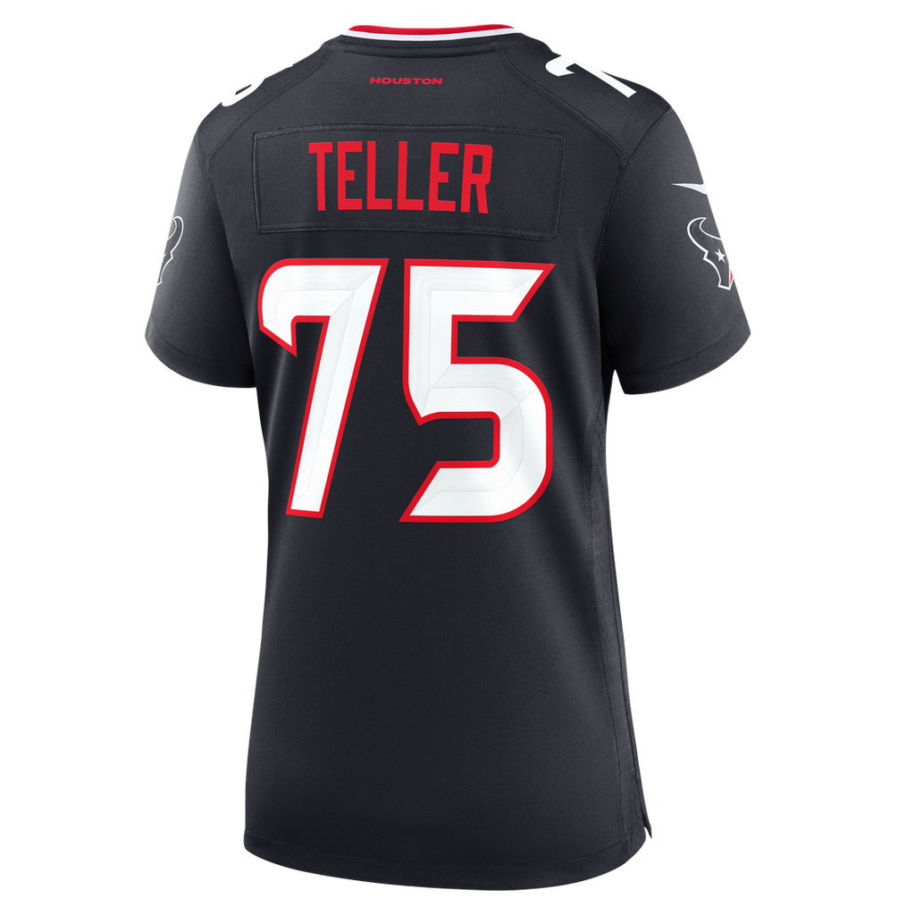 Wyatt Teller Houston Texans Nike Women's Team Game Jersey - Navy Official NFL Team Apparel Football Fan Gear