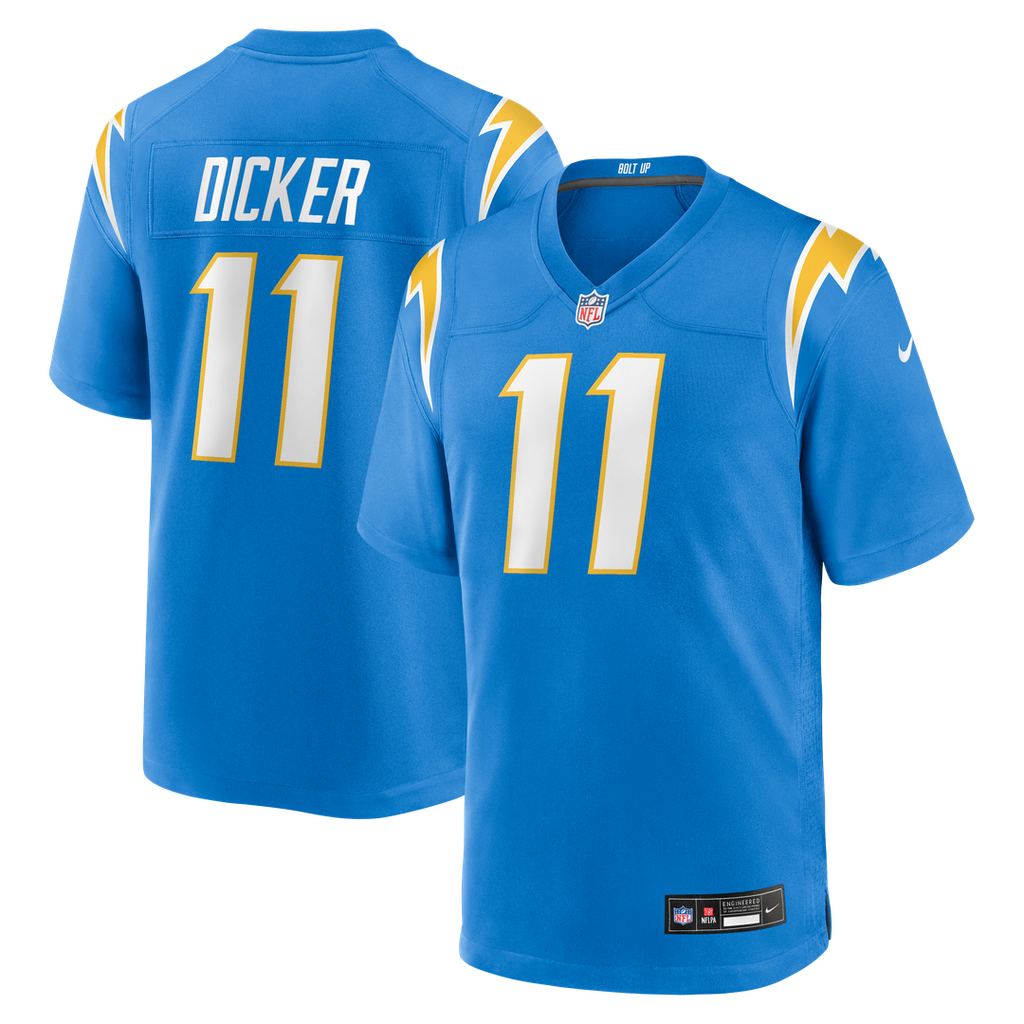 Cameron Dicker Los Angeles Chargers Nike Game Jersey - Powder Blue Official NFL Team Apparel Football Fan Gear