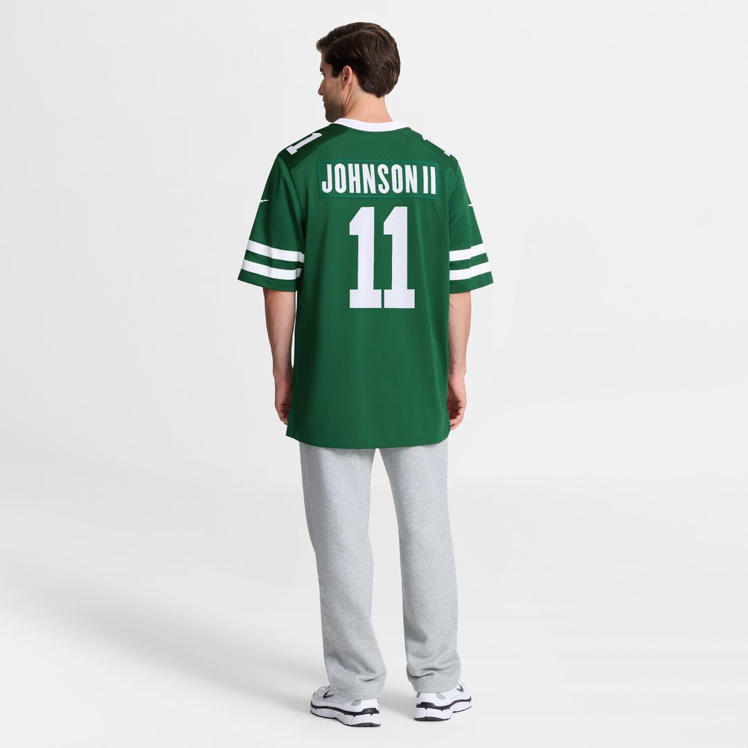 Jermaine Johnson II New York Jets Nike Game Jersey - Legacy Green Official NFL Team Apparel Football Fan Gear