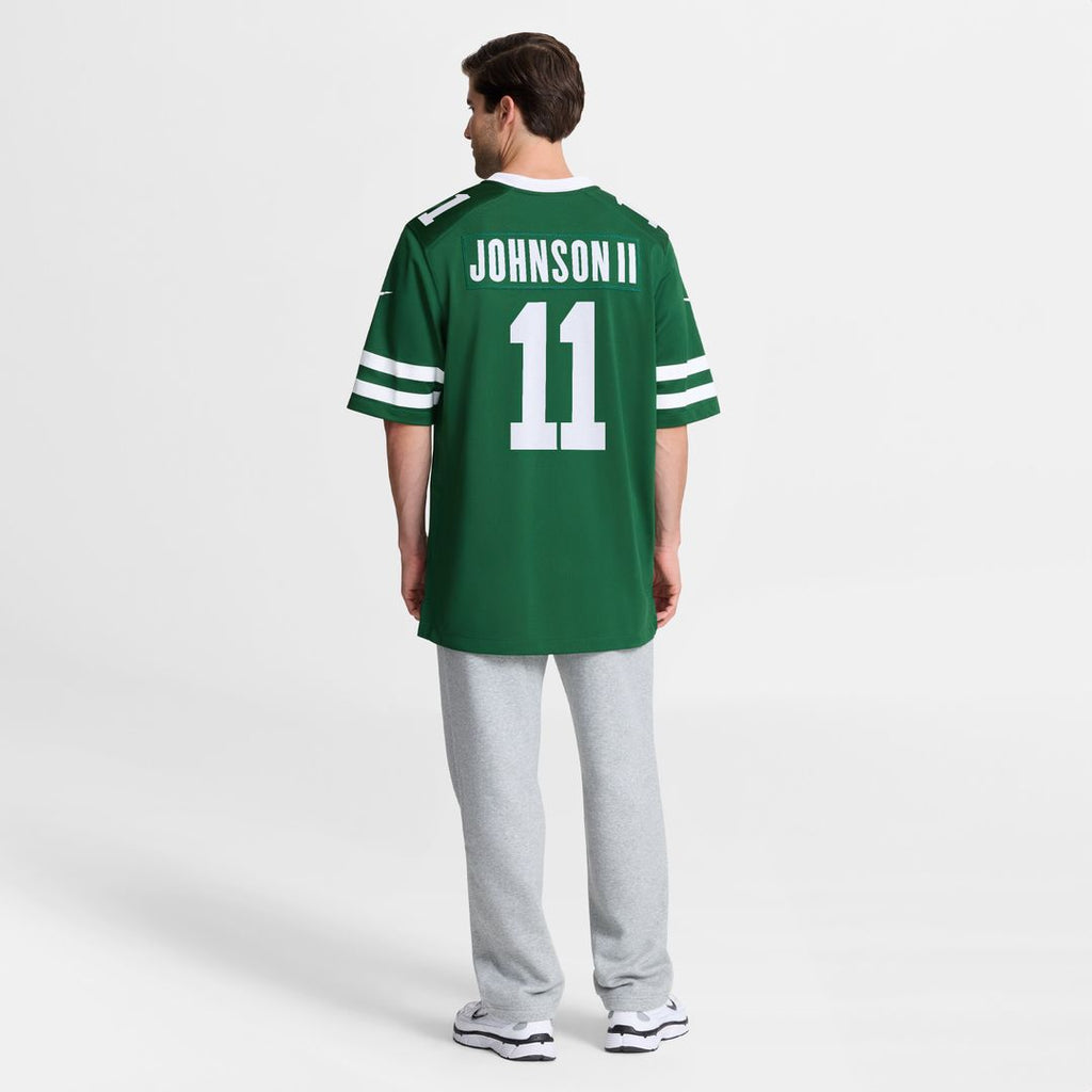 Jermaine Johnson II New York Jets Nike Alternate Game Jersey - Legacy Black Official NFL Team Apparel Football Fan Gear