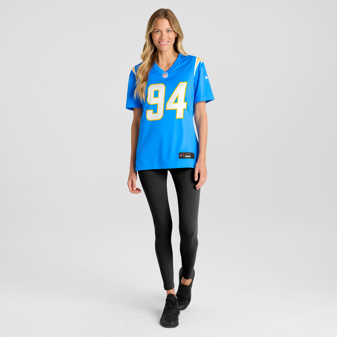 Dalvin Tomlinson Los Angeles Chargers Nike Women's Team Game Jersey - Powder Blue Official NFL Team Apparel Football Fan Gear