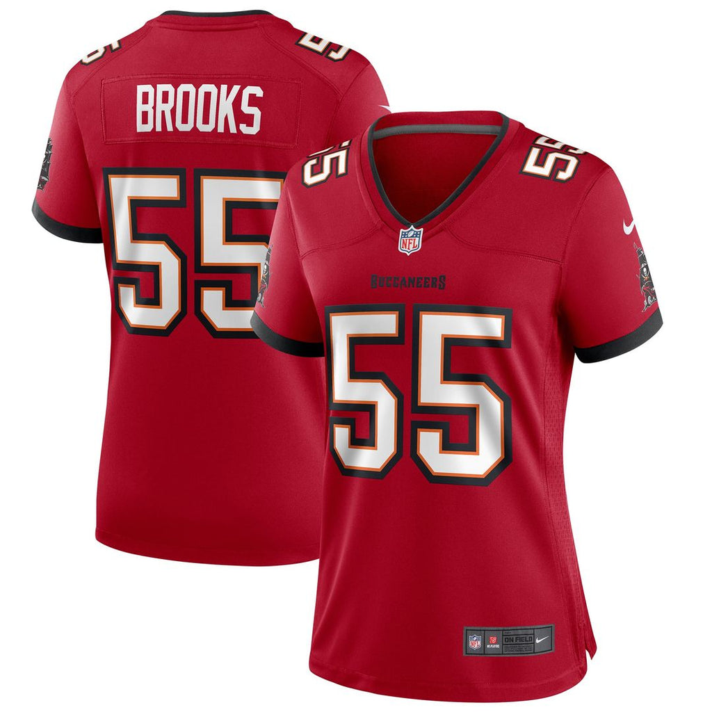 Derrick Brooks Tampa Bay Buccaneers Nike Women's Game Retired Player Jersey - Red Official NFL Team Apparel Football Fan Gear