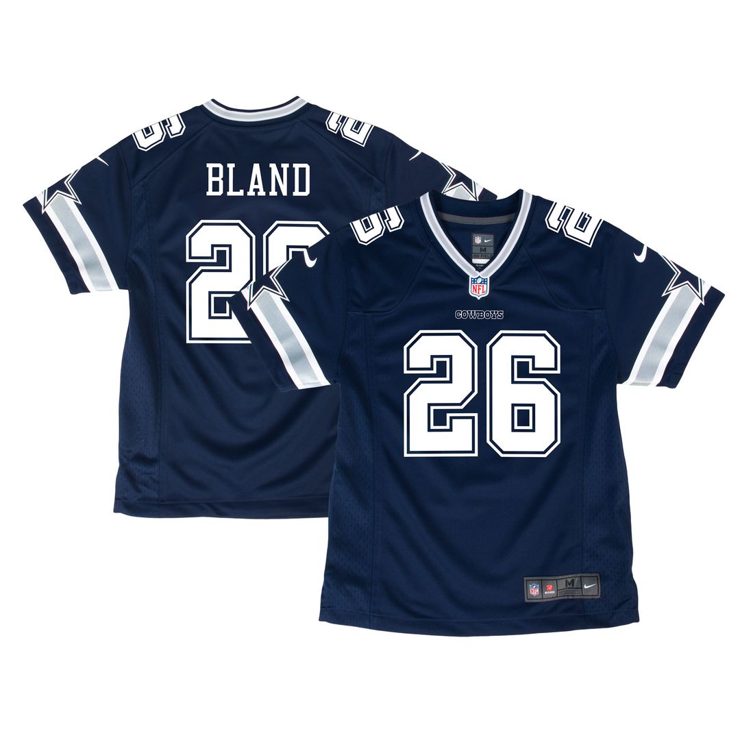 DaRon Bland Dallas Cowboys Nike Youth Game Jersey - Navy Official NFL Team Apparel Football Fan Gear