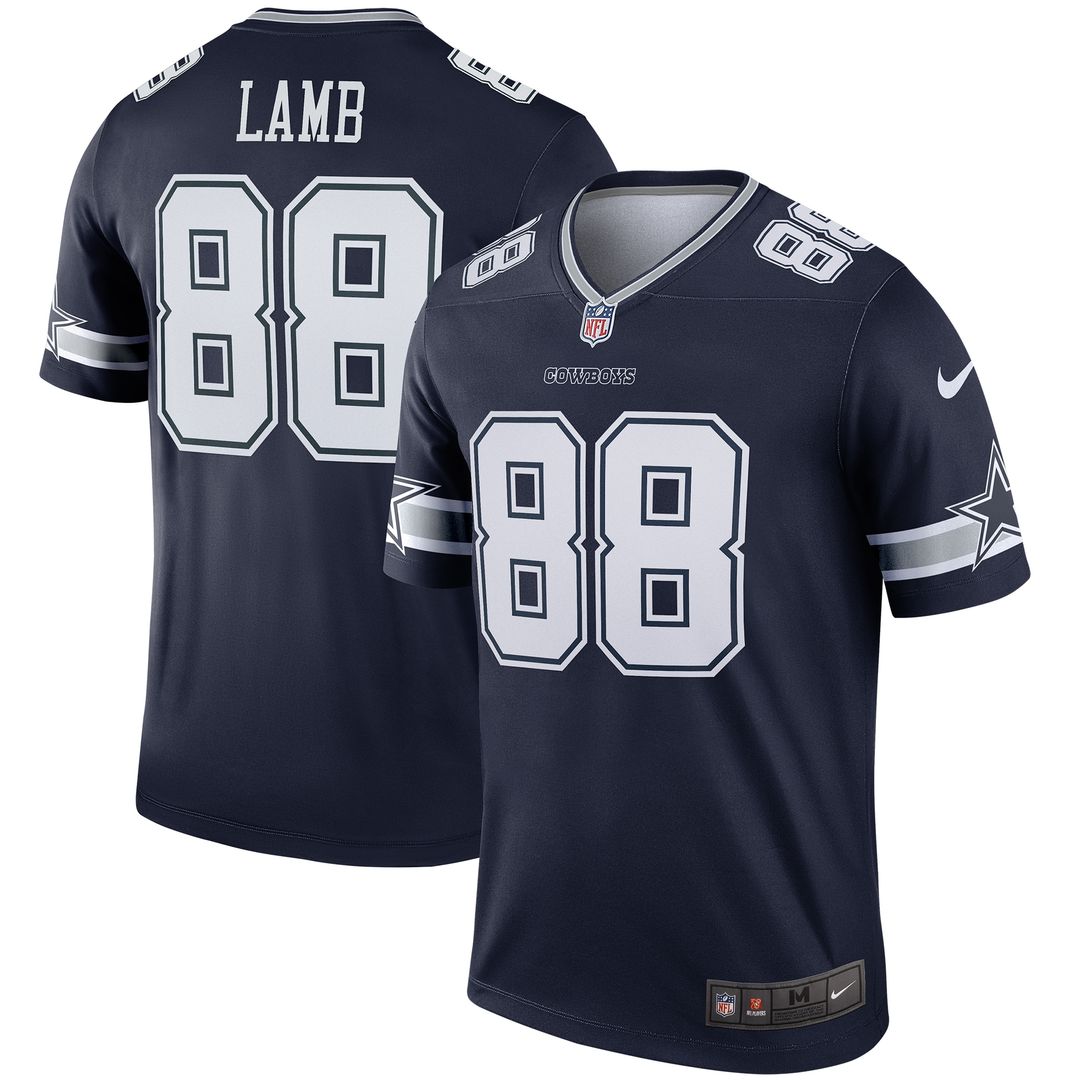 CeeDee Lamb Dallas Cowboys Nike Legend Player Performance Top - White NFL Fan Gear Popular Style