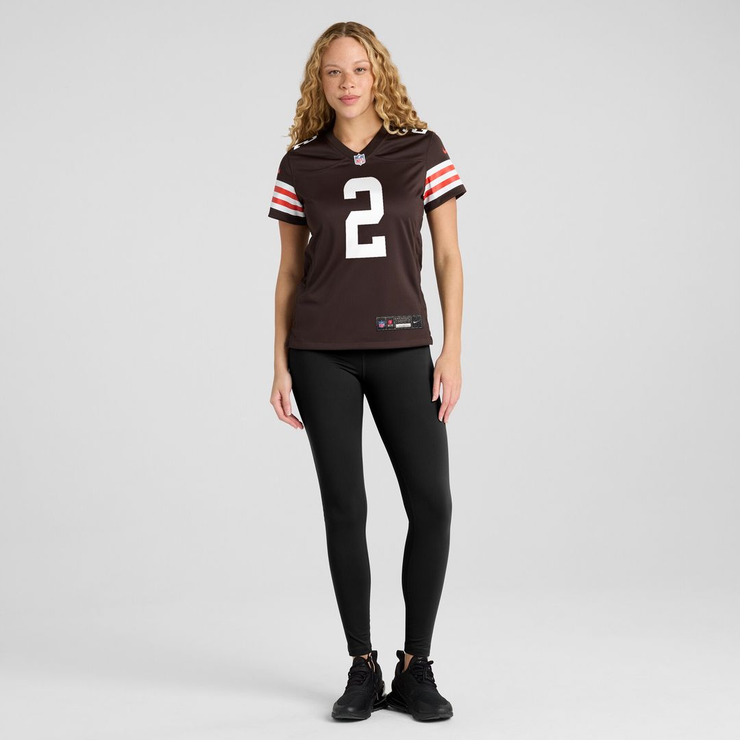 DeAndre Carter Cleveland Browns Nike Women's Team Game Jersey - Brown Official NFL Team Apparel Football Fan Gear