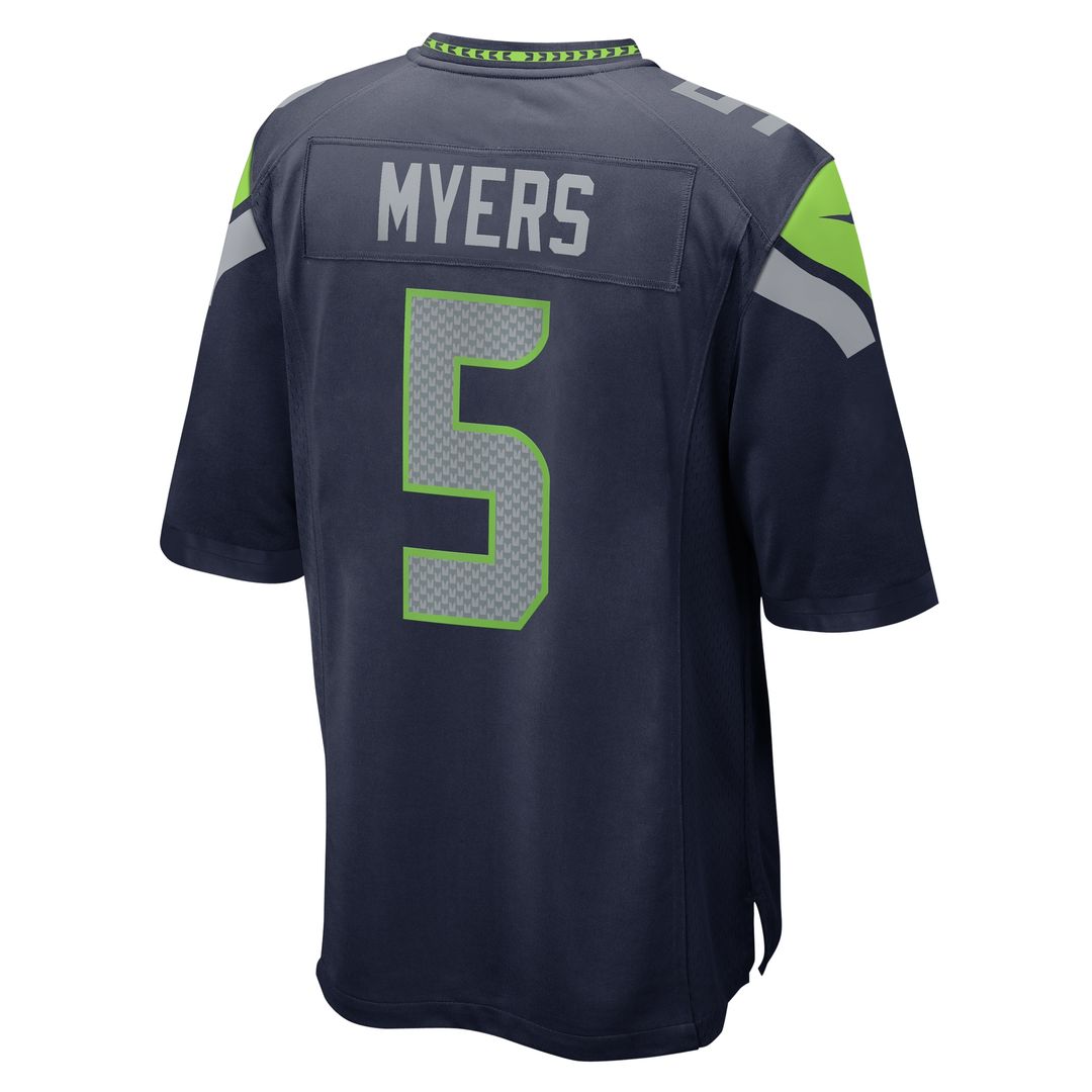 Jason Myers Seattle Seahawks Nike Game Jersey - College Navy Official NFL Team Apparel Football Fan Gear