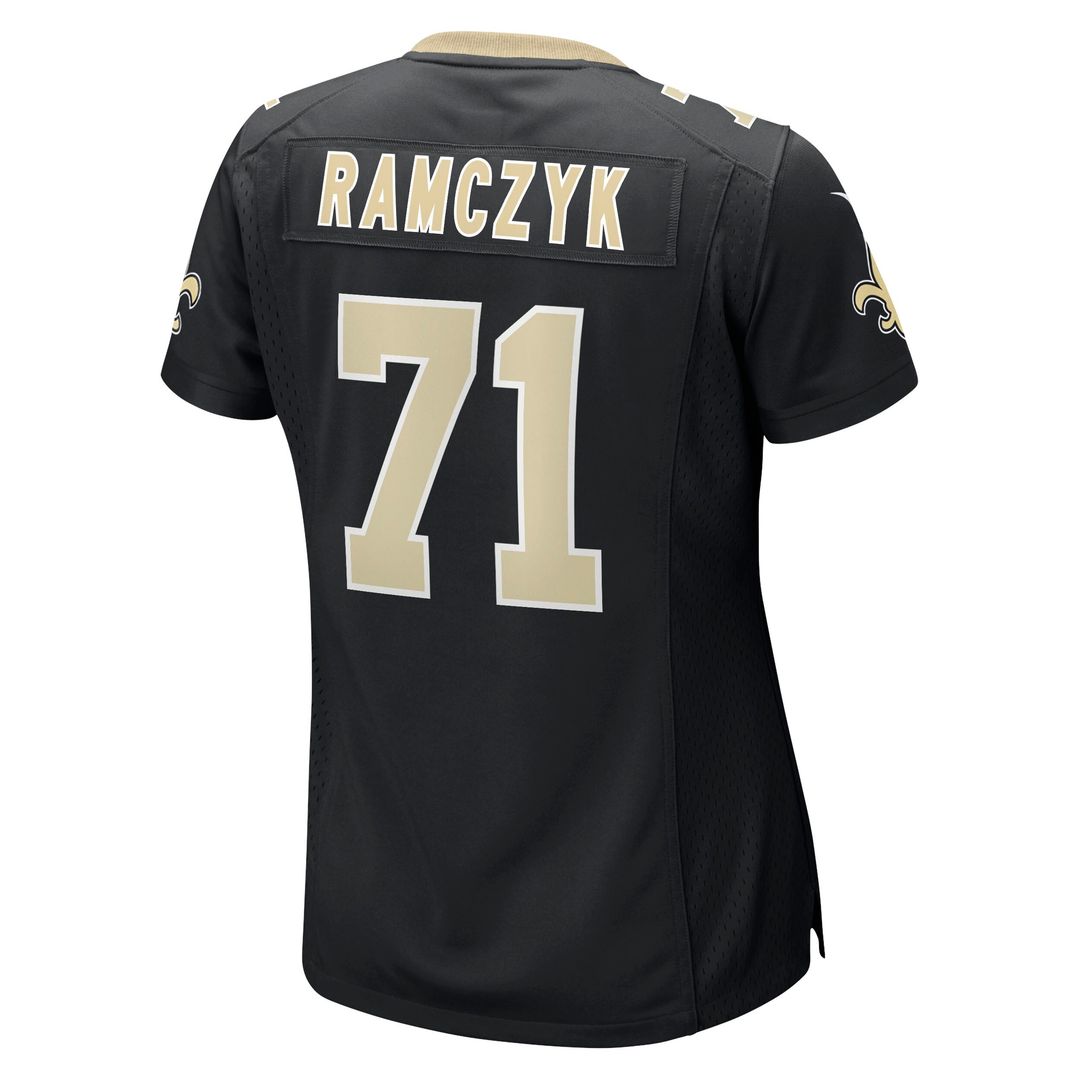 Ryan Ramczyk New Orleans Saints Nike Women's Game Jersey - Black Official NFL Team Apparel Football Fan Gear
