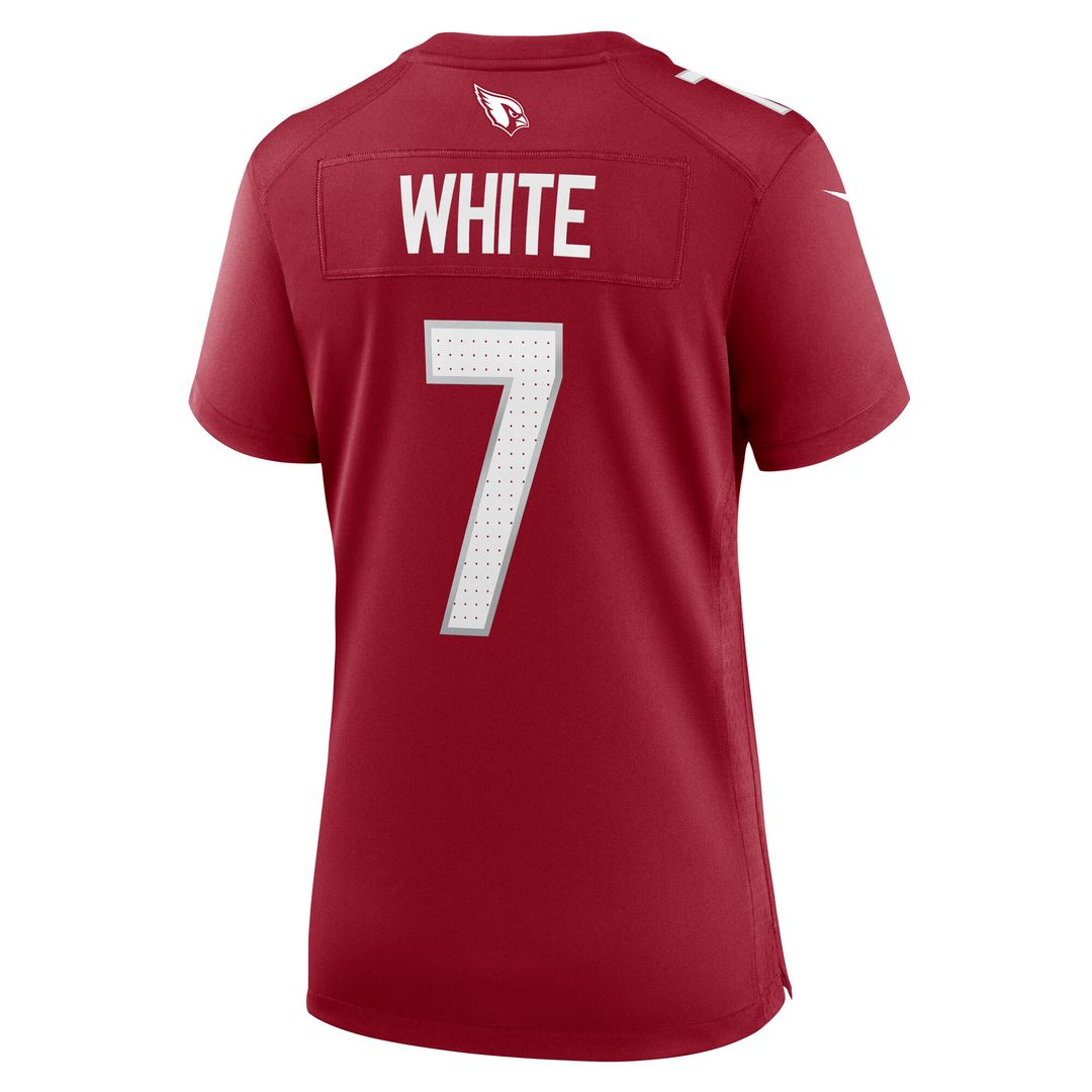 Kyzir White Arizona Cardinals Nike Women's Team Game Jersey - Cardinal Official NFL Team Apparel Football Fan Gear