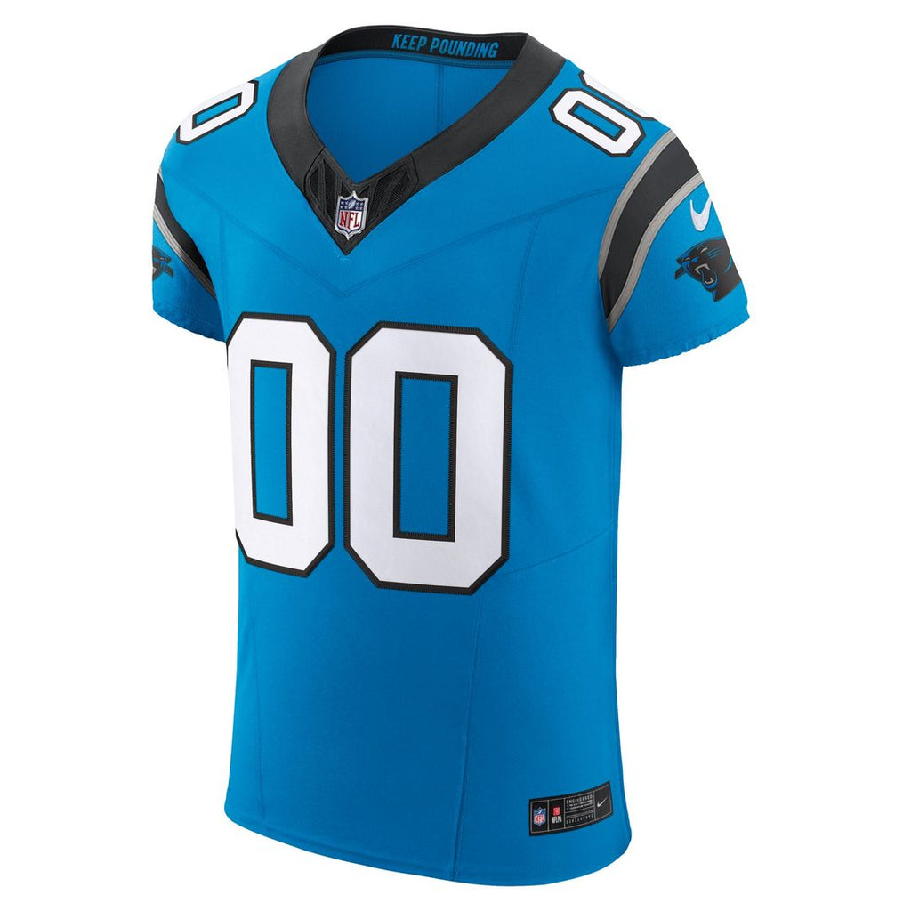 Carolina Panthers Nike Vapor F.U.S.E. Elite Custom Jersey - Blue Official NFL Team Apparel Football Fan Gear