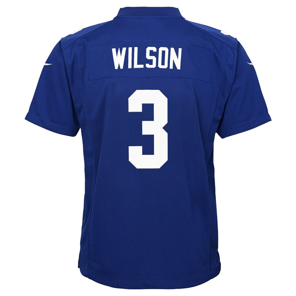 Russell Wilson New York Giants Nike Youth Game Jersey - Royal Official NFL Team Apparel Football Fan Gear