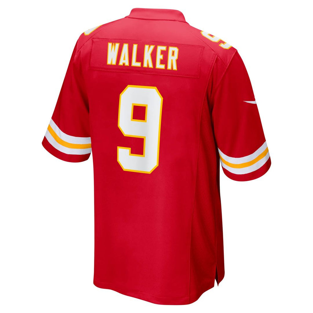 Kenneth Walker III Kansas City Chiefs Nike Game Jersey - Red Official NFL Team Apparel Football Fan Gear