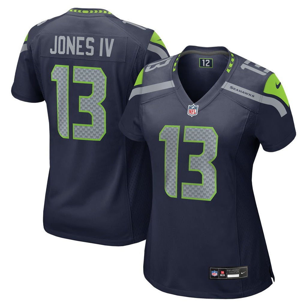 Ernest Jones IV Seattle Seahawks Nike Women's Team Game Jersey - College Navy Official NFL Team Apparel Football Fan Gear