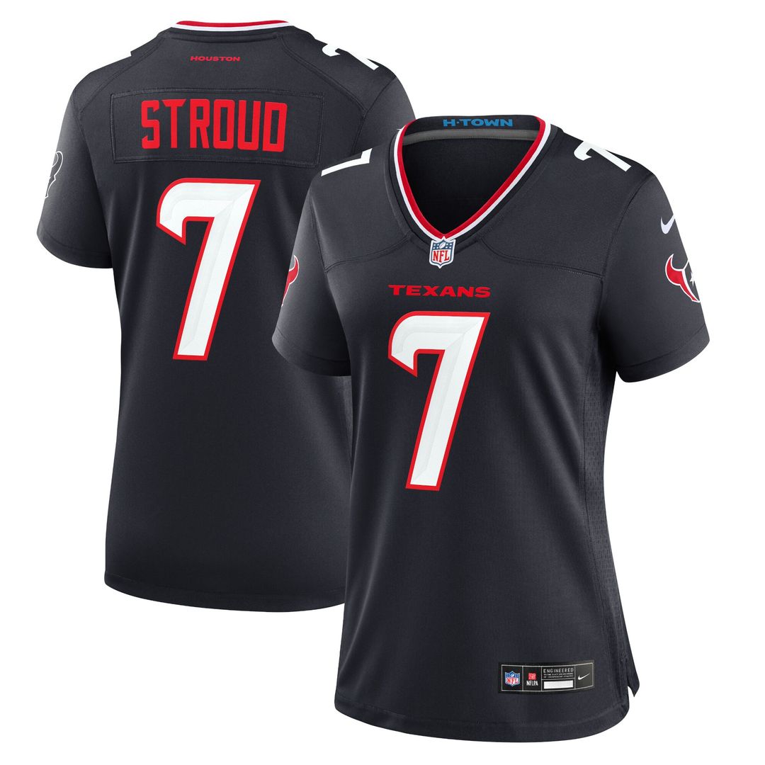 C.J. Stroud Houston Texans Nike Women's Game Jersey - Navy Official NFL Team Apparel Football Fan Gear