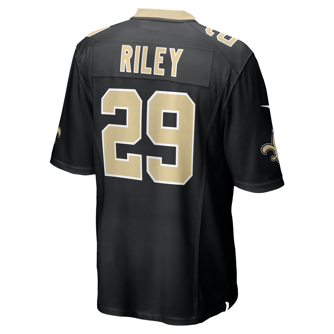 Quincy Riley New Orleans Saints Nike Team Game Jersey - Black Official NFL Team Apparel Football Fan Gear