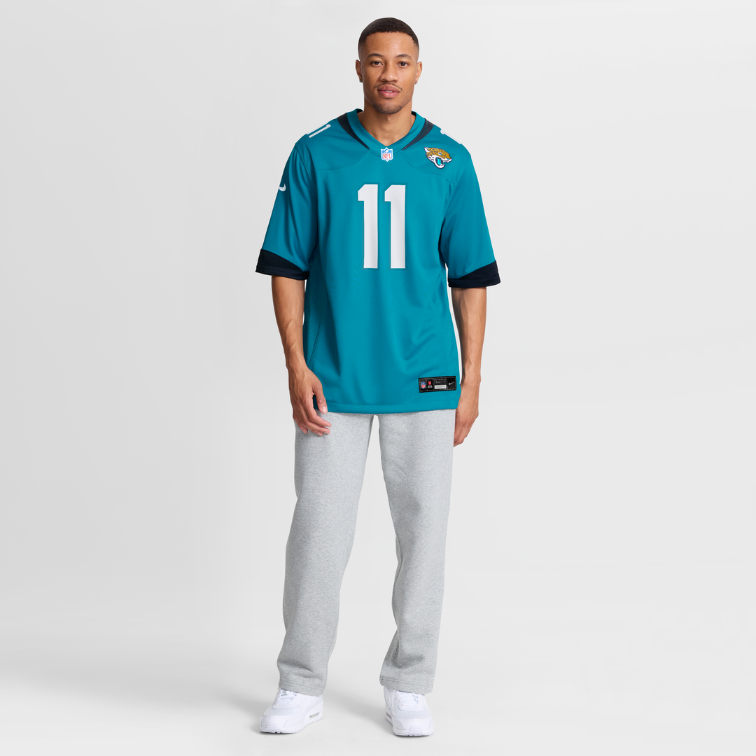 Parker Washington Jacksonville Jaguars Nike Team Game Jersey - Teal Official NFL Team Apparel Football Fan Gear