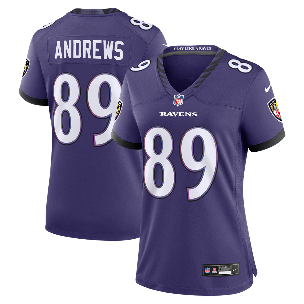 Mark Andrews Baltimore Ravens Nike Women's Team Game Jersey - Purple Official NFL Team Apparel Football Fan Gear