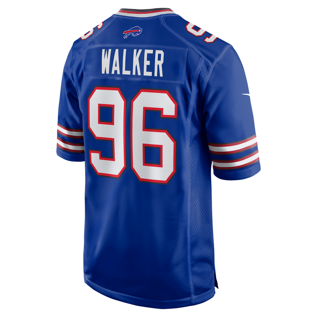 Deone Walker Buffalo Bills Nike Team Game Jersey - Royal Official NFL Team Apparel Football Fan Gear