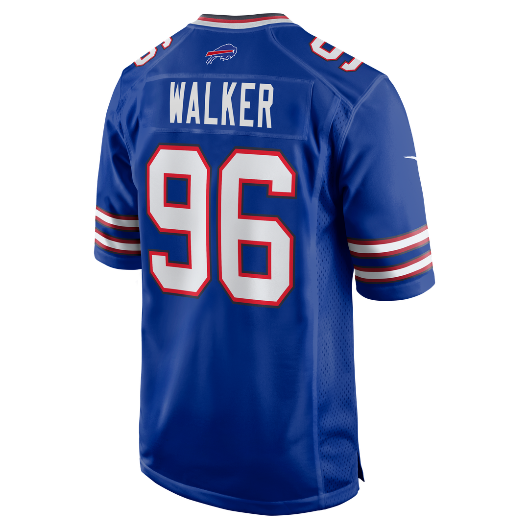 Deone Walker Buffalo Bills Nike Team Game Jersey - Royal Official NFL Team Apparel Football Fan Gear