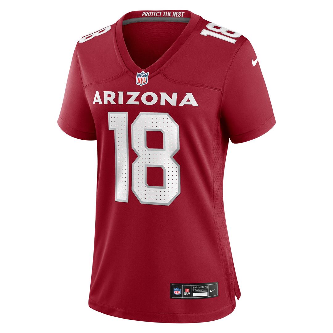 Marvin Harrison Jr. Arizona Cardinals Nike Women's Player Game Jersey - Cardinal Official NFL Team Apparel Football Fan Gear