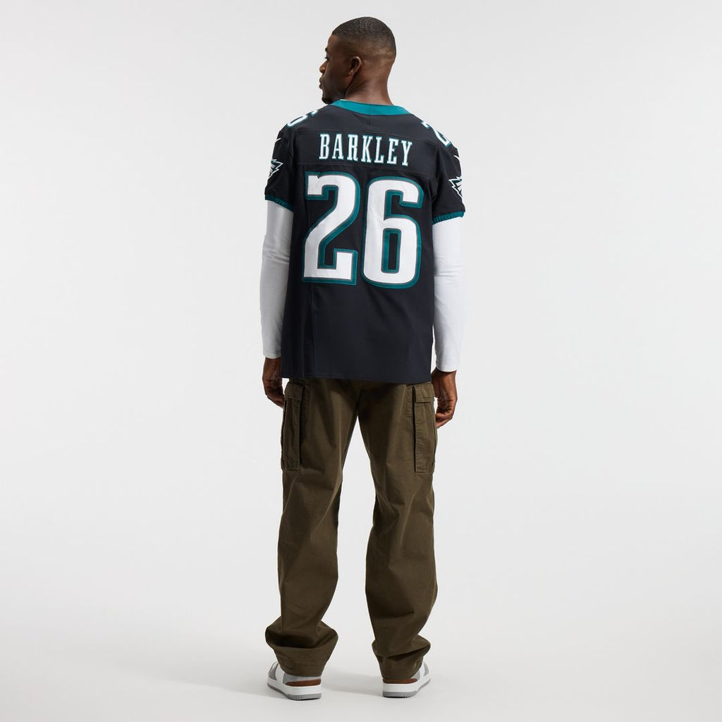 Saquon Barkley Philadelphia Eagles Nike Alternate Vapor F.U.S.E. Elite Jersey - Kelly Green Official NFL Team Apparel Football Fan Gear