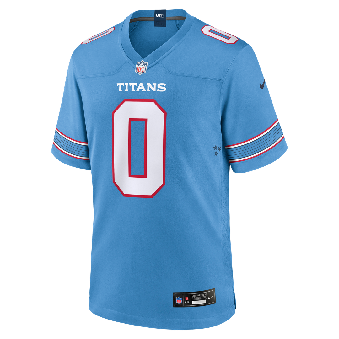 Calvin Ridley Tennessee Titans Nike Game Jersey - Light Blue Official NFL Team Apparel Football Fan Gear