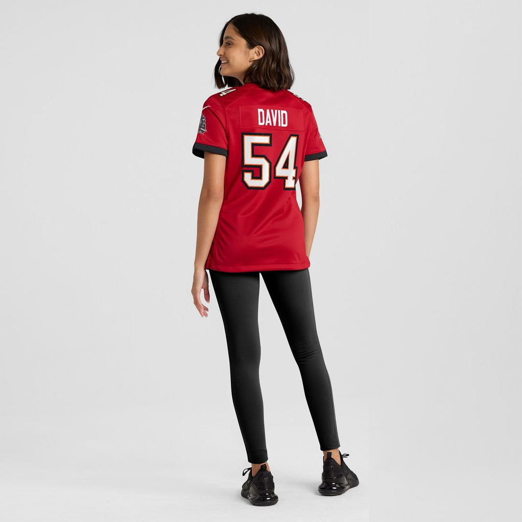 Lavonte David Tampa Bay Buccaneers Nike Women's Team Game Jersey - Red Official NFL Team Apparel Football Fan Gear