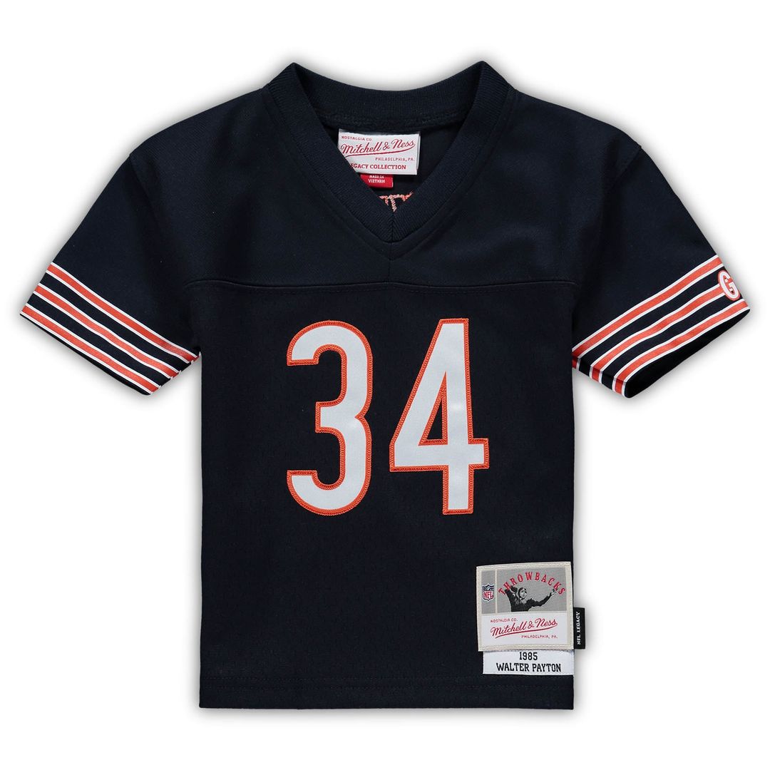 Walter Payton Chicago Bears Mitchell & Ness Infant 1985 Retired Legacy Jersey - Navy Official NFL Team Apparel Football Fan Gear