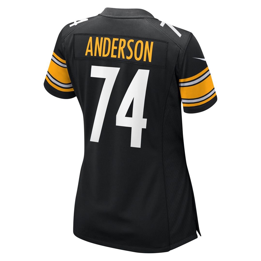 Spencer Anderson Pittsburgh Steelers Nike Women's Game Jersey - Black Official NFL Team Apparel Football Fan Gear