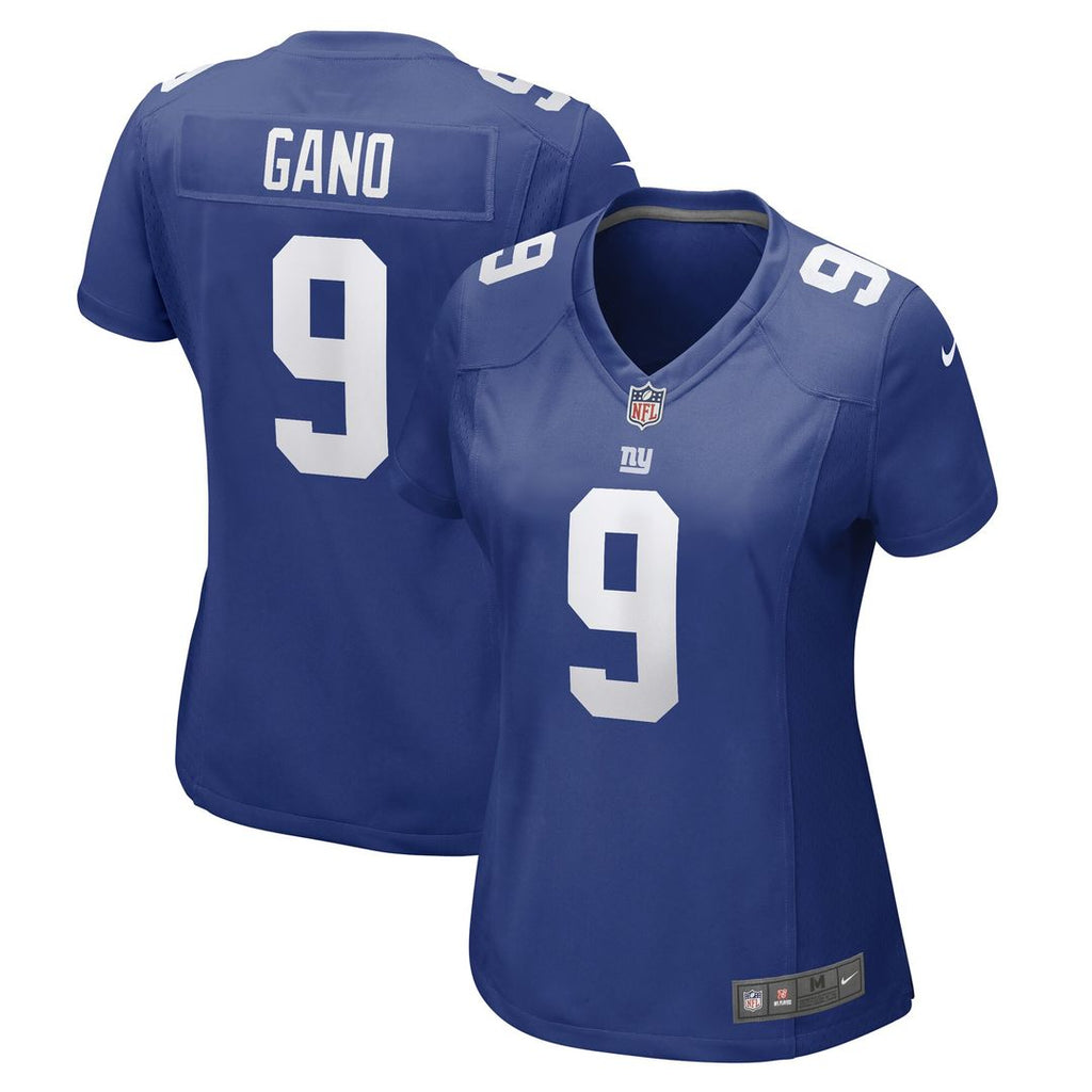 Graham Gano New York Giants Nike Women's Team Game Player Jersey - Royal Official NFL Team Apparel Football Fan Gear