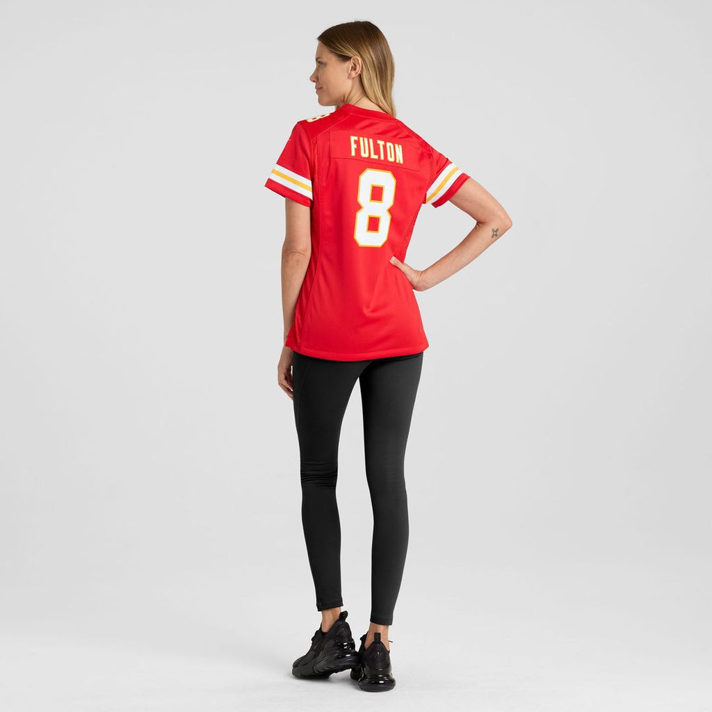 Kristian Fulton Kansas City Chiefs Nike Women's Team Game Jersey - Red Official NFL Team Apparel Football Fan Gear