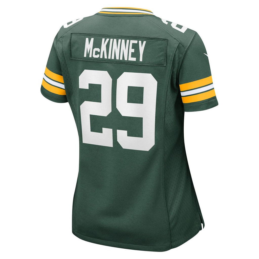 Xavier McKinney Green Bay Packers Nike Women's Team Game Jersey - Green Official NFL Team Apparel Football Fan Gear