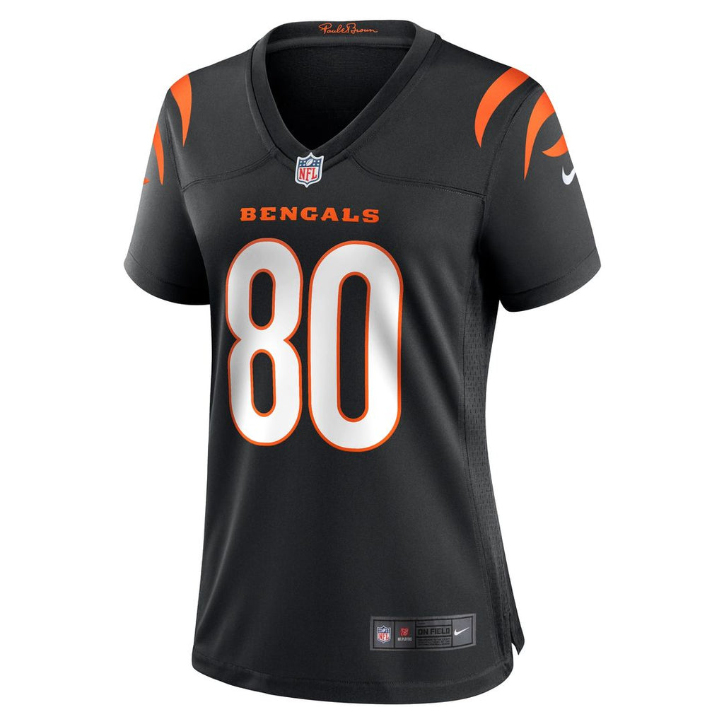 Andrei Iosivas Cincinnati Bengals Nike Women's Team Game Jersey - Black Official NFL Team Apparel Football Fan Gear