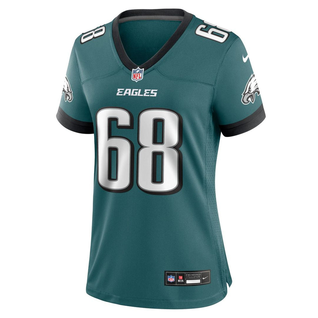 Jordan Mailata Philadelphia Eagles Nike Women's Team Game Jersey - Midnight Green Official NFL Team Apparel Football Fan Gear