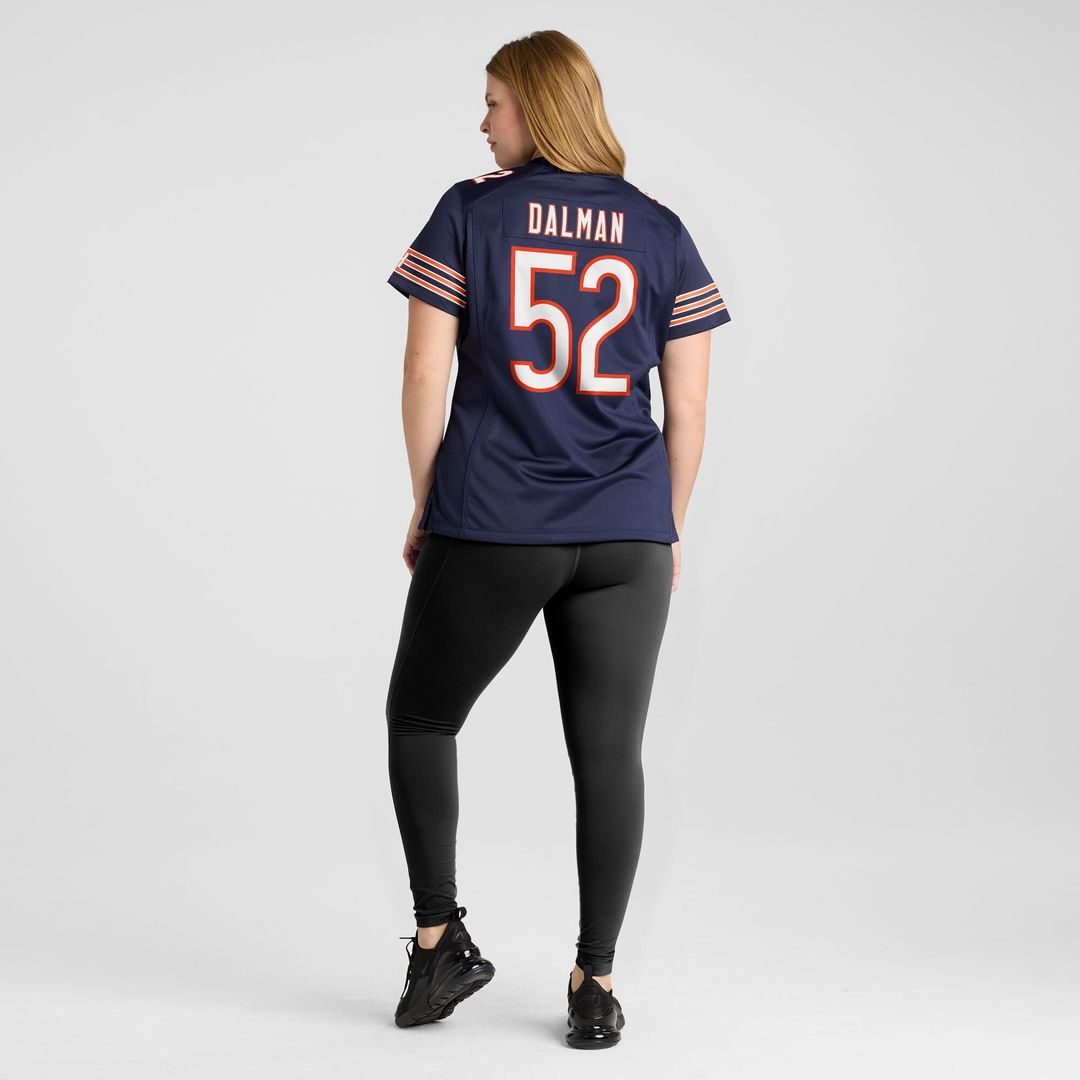 Drew Dalman Chicago Bears Nike Women's Team Game Jersey - Navy Official NFL Team Apparel Football Fan Gear