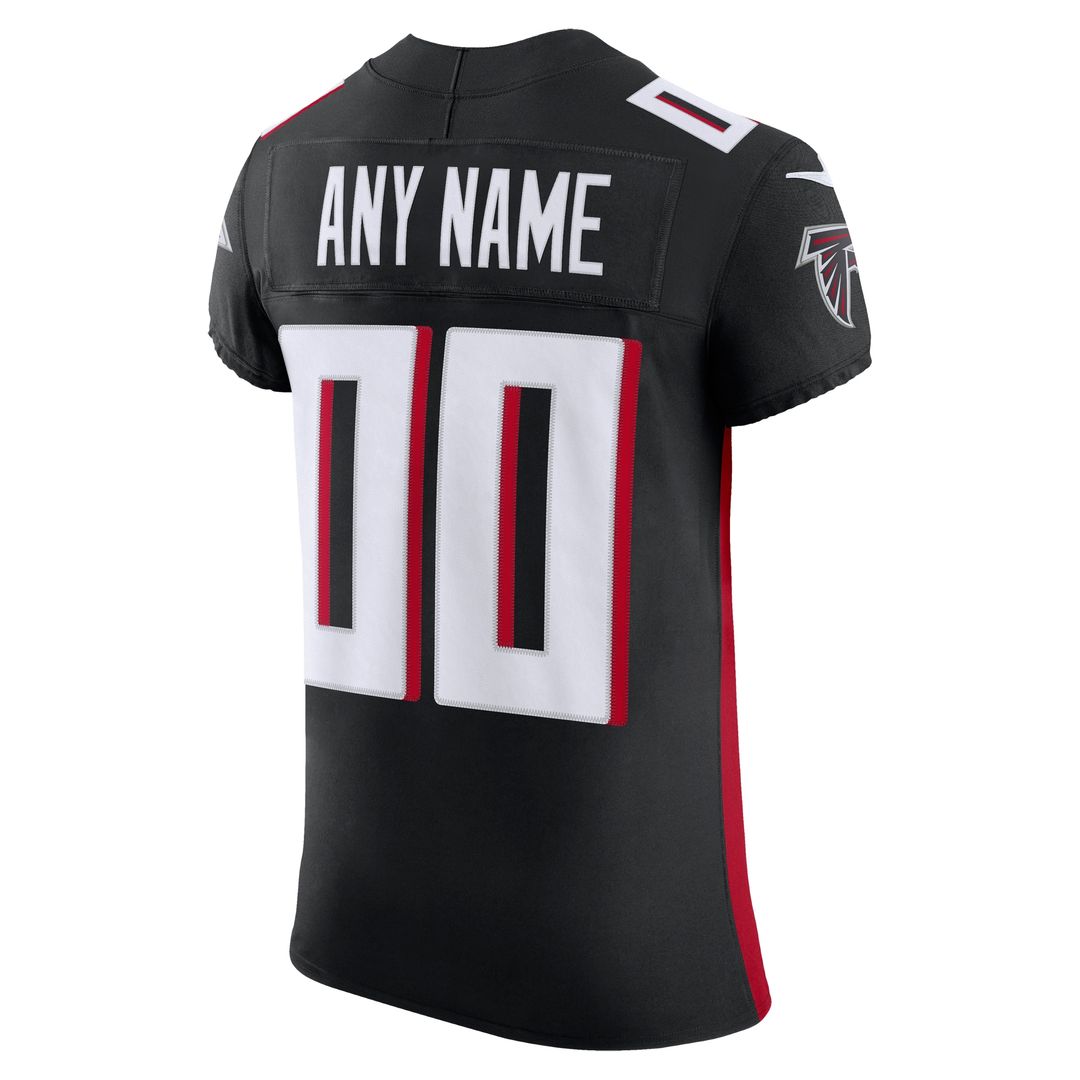 Atlanta Falcons Nike Vapor F.U.S.E. Elite Custom Jersey - Black Official NFL Team Apparel Football Fan Gear